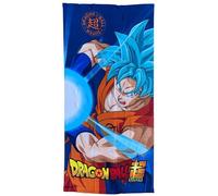 CARTOON Serviette de plage Dragon Ball Super serviette en microfibre polyester pour enfants 245 gsm taille 70 x 140 cm plage piscine