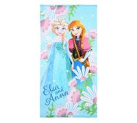 CARTOON Serviette de plage Frozen Disney en microfibre de polyester serviette pour enfants 240 gsm taille 70 x 140 cm plage piscine