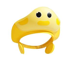 Cartoon Shower Hat Visor - Hair Washing Cap, Flexible Adjustable Eye-Ear Guard, Gentle Protective Bath Accessory, Lightweight Toddlerr Bathing Tool | Home Bathroom Uses for Children