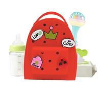 Cartoon Silicone Backpack, Cute Jelly Backpack, Waterproof Silicone Bag, Adjustable Straps, Lightweight Travel Purse, Fun Charm, Girls, Stylish Design, 1-Pack, Versatile and Stylis