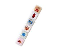 Cartoon Stamp 6 Modèle En 1 Scrapbooking Decorative Ergonomic Grip For Journal Planner Photo Album Decoration TheMed For Planner Decoration