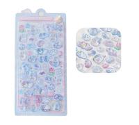 Cartoon Stickers Nails Art Decals Scrapbooking Autocollant Pour Ordinateur Portable Couverture De Téléphone Bouteille À Roues À Roulet