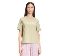 Cartoon T-Shirt pour Femme de la Marque, 100% Coton, Patch Kaki/Kaki, 40