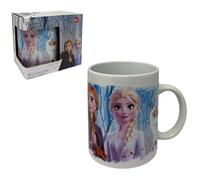 CARTOON Tasse en céramique Frozen Disney Modèle Mug 325 ml Tasse de petit-déjeuner pour enfants