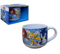 CARTOON Tasse en céramique, Sonic, large jumbo, 380 ml, en boîte