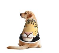 Cartoon Tiger T-shirt pour chien - Vêtements pour chiens de grande et moyenne taille - Chemises confortables pour chien, parfaites pour un usage quotidien