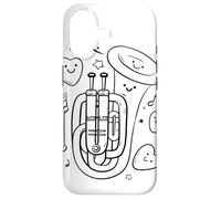 Cartoon Tuba Orchestra Musique Classique Coque pour iPhone 17