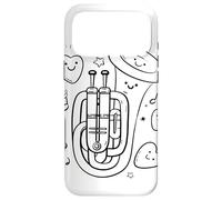 Cartoon Tuba Orchestra Musique Classique Coque pour iPhone 17 Pro Max