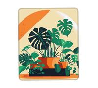 Cartoon Turtle Back Bamboo Anti-usure Stitching Tapis de souris d'ordinateur texturé imperméable avec base en caoutchouc antidérapant, convient pour ordinateur portable, bureau et maison Gaming Tapis
