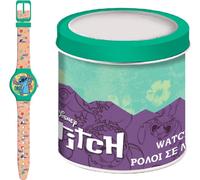 Cartoon Uhr Diseny Modell Lilo & Stitch - Tin Box 564604