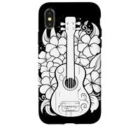 Cartoon Ukulele Timple Chordophone Coque pour iPhone X/XS