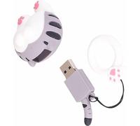 Cartoon USB 3.0 Flash Drive Flash Drive USB 3.0 Waterproof Flash Memory Creative Pendrive Data Storage Portable External Storage-Read Speed Up to 100MB/s (64GB,Grey)