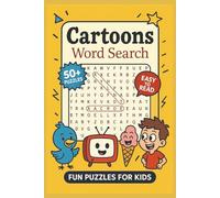 Cartoon Word Search: Cartoon Word search with Easy to Read Print about cartoons, shows and more! | 6x9 inches, 110 pages | 50+ puzzles... perfect for kids, gifts, and holidays!