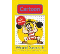 Cartoon Word Search Puzzle Book: Word Searches with Easy to Read Print about TV Cartoons, Cartoon Movies, Characters, and More | 6x9 inches, 110 pages ... Gifts for Vacations, Holidays and Relaxation