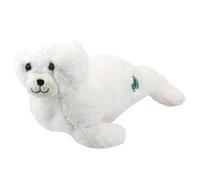 CARTOON WORLD Peluche écologique YOUR PLANET - phoque blanche - 25 cm