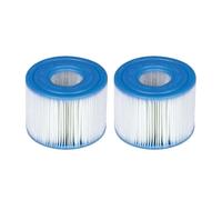 Cartouche 29001E, Compatible avec Intex, Filtre de Piscine Gonflable PureSpa, Type S1, Filtre de Remplacement(2pcs)