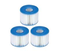 Cartouche 29001E, Compatible avec Intex, Filtre de Piscine Gonflable PureSpa, Type S1, Filtre de Remplacement(3pcs)