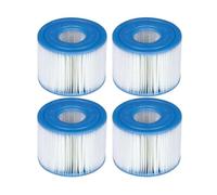 Cartouche 29001E, Compatible avec Intex, Filtre de Piscine Gonflable PureSpa, Type S1, Filtre de Remplacement(4pcs)