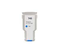 Cartouche 745 Compatible avec HP DesignJet Z2600 Z5600 | Texte clair, couleurs vives, alimentation en encre stable, impression fiable, installation facile(C)