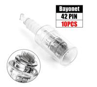 Cartouche À Baïonnette Pour Dr. Pen See,Dr Pen M7,Dr Pen E30,Dr Pen M5,Derma Pen,Mym Round Character,12 Broches,36 Broches,3d,5d,10 Pièces,5 Pièces - Type 10pcs 42 Pin