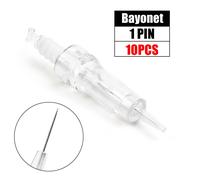 Cartouche À Baïonnette Pour Dr. Pen See,Dr Pen M7,Dr Pen E30,Dr Pen M5,Derma Pen,Mym Round Character,12 Broches,36 Broches,3d,5d,10 Pièces,5 Pièces - Type 10pcs 1 Pin