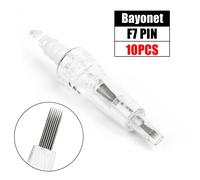 Cartouche À Baïonnette Pour Dr. Pen See,Dr Pen M7,Dr Pen E30,Dr Pen M5,Derma Pen,Mym Round Character,12 Broches,36 Broches,3d,5d,10 Pièces,5 Pièces - Type 10pcs F7 Pin