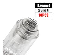 Cartouche À Baïonnette Pour Dr. Pen See,Dr Pen M7,Dr Pen E30,Dr Pen M5,Derma Pen,Mym Round Character,12 Broches,36 Broches,3d,5d,10 Pièces,5 Pièces - Type 10pcs 36 Pin