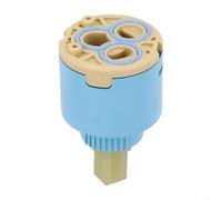 Cartouche à disque de rechange 35 mm pour robinet mitigeur d'eau de lavabo avec matériau résistant à la chaleur et au vieillissement compatible avec les robinets Alta, Daras, Devin Wt, Finess, Filo