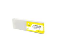Cartouche à Encre Compatible avec SJIC26P TM-C7500 Compatible avec ColorWorks C7500 Imprimante d'étiquette 300 ML Encre pigmentaire complète(1pcs Yellow)