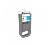 Cartouche à encre compatible PFI2700 PFI-2700 Compatible avec ImagePrograf 4000 2000 4600S GP6600S Imprimante avec de l'encre pigmentaire de 700 ml fonctionne avec des imprimantes en série(PFI-2700C)