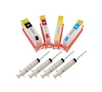 Cartouche à encre rechargeable avec puce à arc compatible Compatible avec 655 670 685 conçu Compatible avec une utilisation avec DeskJet Ink Advantage 3525 4615 4620 4625 5525 6526 Printers(670)