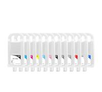 Cartouche à Encre Rechargeable avec Puce permanente 57 PFI 57 PFI57 700 ML 12 Couleurs compatibles avec Pro 520 540 540S 560S Printers(Chroma Optimizer)