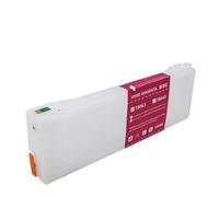 Cartouche à Encre Vide de 700 ML Rechargeable T8041 T8042 T8043 T8044 T8045 T8046 T8047 T8048 T8049 T804A Compatible avec P6000 P7000 P8000 P9000 Série IMPRIMIT(T8043-M)
