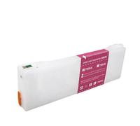 Cartouche à Encre Vide de 700 ML Rechargeable T8041 T8042 T8043 T8044 T8045 T8046 T8047 T8048 T8049 T804A Compatible avec P6000 P7000 P8000 P9000 Série IMPRIMIT(T8046-LM)