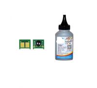 Cartouche à imprimé de Toner Conforme CB436A 36A 436A Compatible avec P1505 P1505N M1120 M1120N M1522NF M1522N avec Puce avec Puce(Powder and Chip)