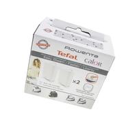 Cartouche anti calcaire - CALOR - ROWENTA - Lot de 2 - Réduit le tartre - Compatible centrales vapeur