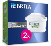 Cartouche BRITA - MAXTRA PRO Expert Anti Tartre - Pack de 2 - Jusqu'a 300L d'eau filtrée