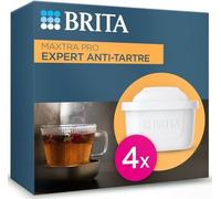 Cartouche BRITA - MAXTRA PRO Expert Anti Tartre - Pack de 4 - Jusqu'a 600L d'eau filtrée