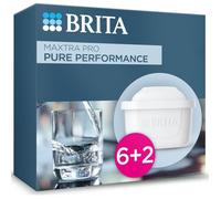 Cartouche BRITA - MAXTRA PRO Pure Performance All-In-1 - Pack 6+2 - Jusqu'à 1200L d'eau filtrée
