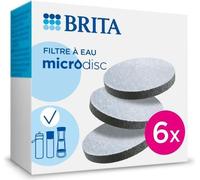 Cartouche BRITA - MicroDisc - Pack de 6 - 1 filtre = 1 mois de filtration