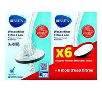 Cartouche BRITA MicroDisc Pack de 6 1 filtre 1 mois de filtration