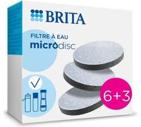Cartouche BRITA - MicroDisc - Pack de 9 - 1 filtre = 1 mois de filtration