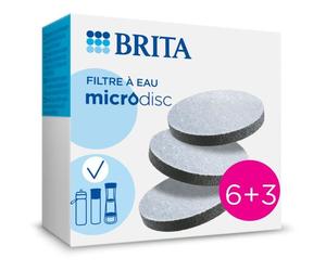 Cartouche BRITA - MicroDisc - Pack de 9 - 1 filtre = 1 mois de filtration