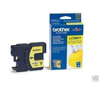 CARTOUCHE BROTHER JAUNE LC-980 / LC980 LC980y pas noire noir bleu magenta rouge