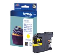 ️ Cartouche Brother LC123Y Jaune Originale 600 Pages Jet D'encre ️