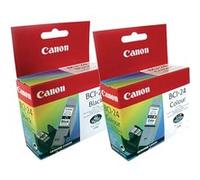 Cartouche Canon BCI-24 BK (noire) + BCI-24C (couleurs) G