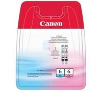 Cartouche Canon BCI-6 PC (Photo Cyan) + BCI-6 PM (Photo Magenta) Multipack 2 couleurs G