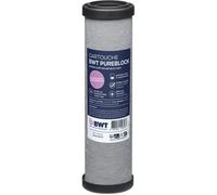 Cartouche charbon actif - BWT - PUREBLOCK 10 µm - Élimination goûts/odeurs/chlore/matières organiques - Filtration de finition