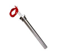 Cartouche chauffante 12 V CC - 200 W/300 W - Thermoplongeur en acier inoxydable avec filetage 3/4" for impression 3D et automobile(200W 20x150mm)