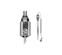 cartouche chauffante 600w + thermostat régulateur température radiateurs salle de bain sèche-serviettes 1/2" chrome